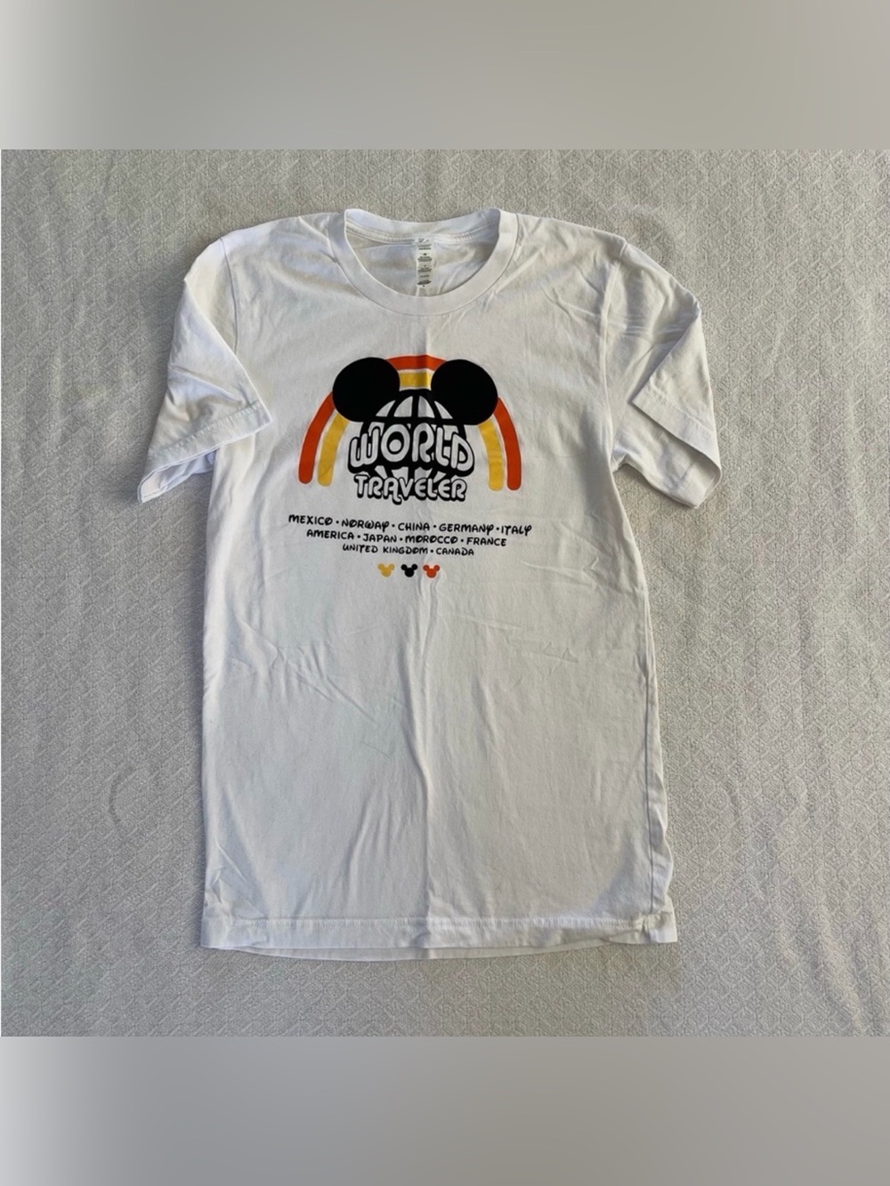 Disney EPCOT Vintage Inspired World Traveler Short Sleeve T-Shirt